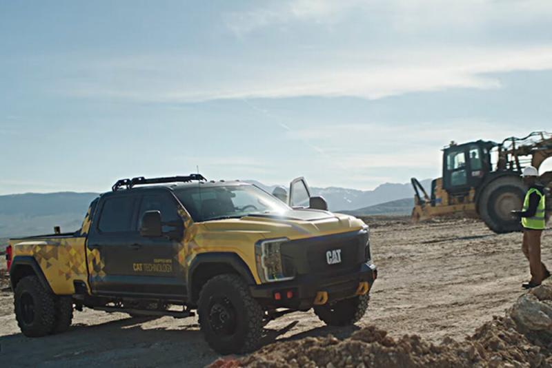2026 Caterpillar Pickup Truck Concept 3