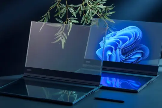 联想发布全球首款透明笔记本电脑概念机