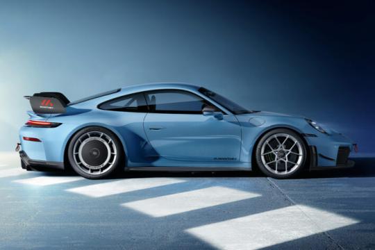 Manthey改装套件让保时捷911 GT3赛道怪兽更具极限性能