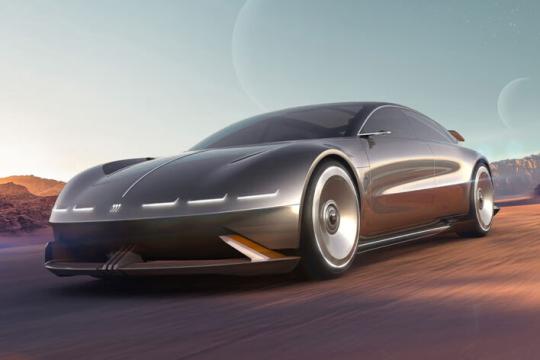 别克Electra Orbit概念车：带剪刀门的喷气时代电动梦想