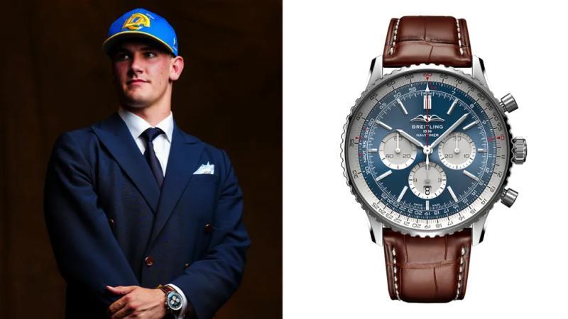 Ty Simpson Breitling Navitimer B01