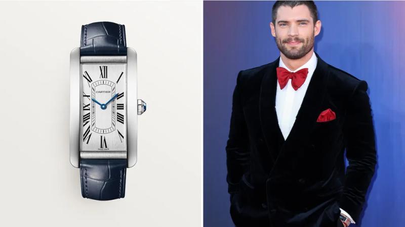 David Corenswet Cartier Tank Américaine