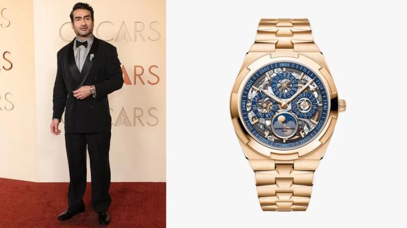 Kumail Nanjiani’s Vacheron Constantin Overseas Tourbillon Skeleton