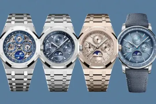 爱彼革命性新款万年历：单一表冠即可调校