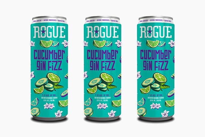 Rogue Cucumber Gin Fizz