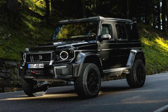 Brabus将G级越野车打造为碳纤维怪兽，轻松俯瞰车流