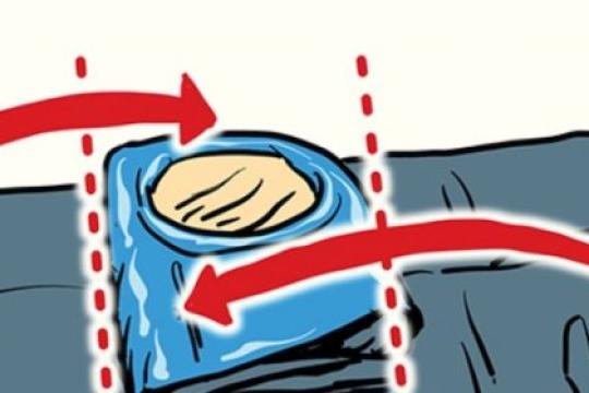 如何折叠西装以便打包携带