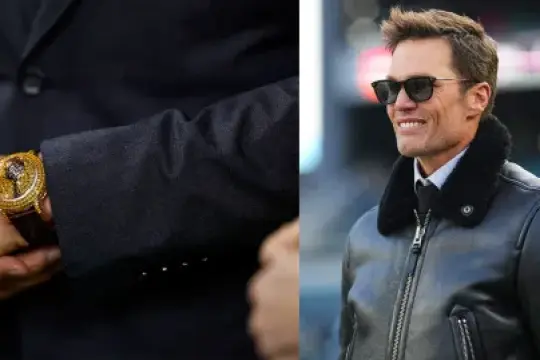 汤姆·布雷迪佩戴镶嵌黄色蓝宝石的Jacob & Co.腕表亮相超级碗