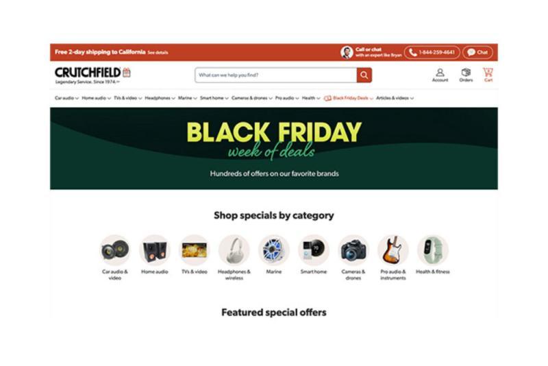 Crutchfield Black Friday 2025