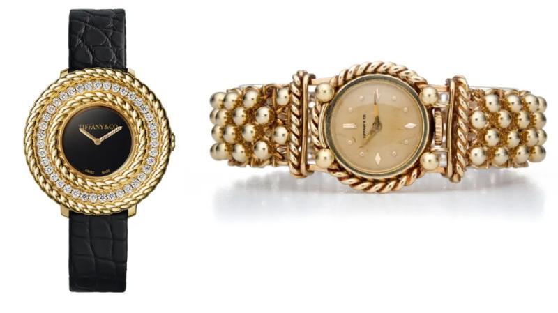 Tiffany & Co. Rope watch; Archival Tiffany & Co. Jean Schlumberger-designed Rope watch