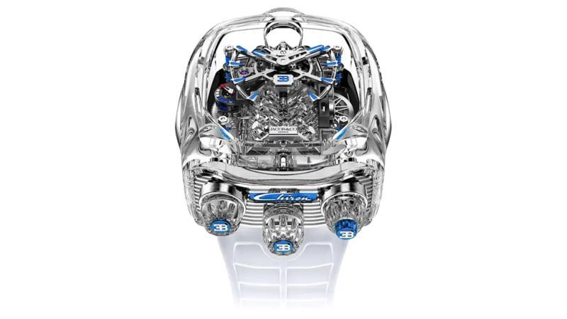 Jacob & Co. Bugatti Chiron Tourbillon Sapphire Crystal